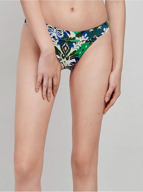 Braga bikini clásica de cintura ancha y estampado tribal - Kiabi Braga bikini clásica de cintura ancha y estampado tribal - Kiabi