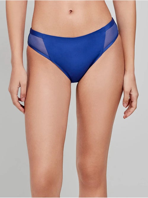 Braga bikini clásica en tejido high tech con detalles de tul - Kiabi Braga bikini clásica en tejido high tech con detalles de tul - Kiabi