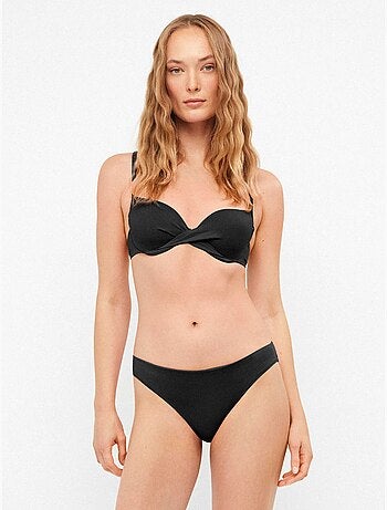 Braga bikini clásica en tejido piqué