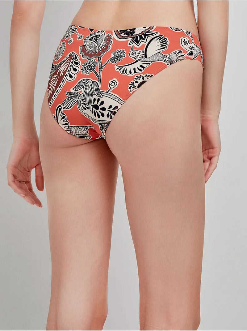 Braga bikini clásica estampada con costuras invisibles Multicolor - Kiabi