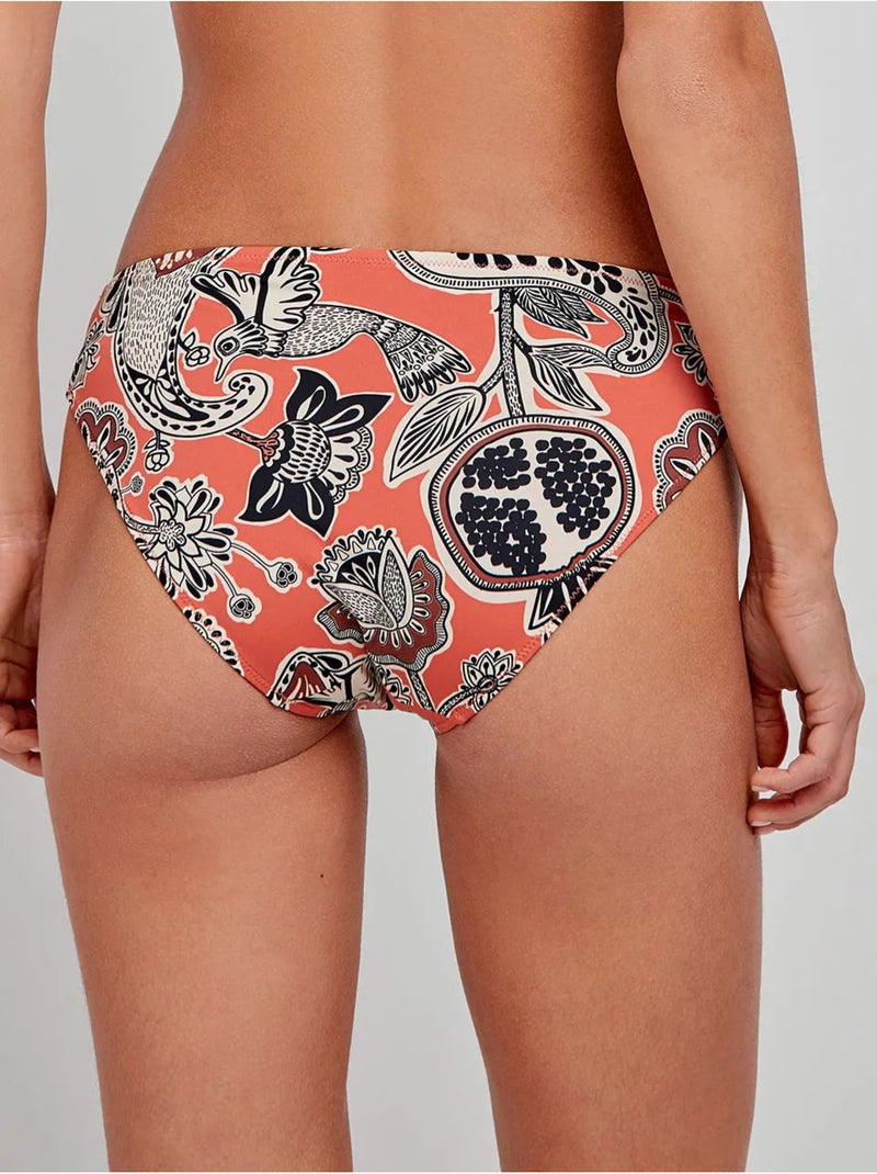 Braga bikini clásica estampada con costuras invisibles Multicolor - Kiabi