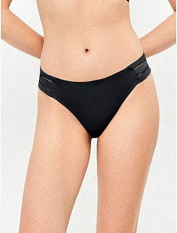 Braga bikini con detalle calado en laterales