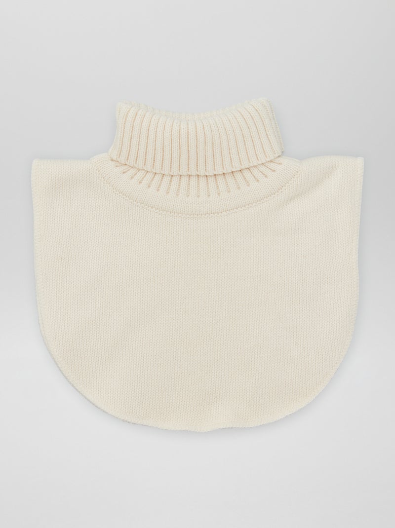 Braga con plastrón beige - Kiabi