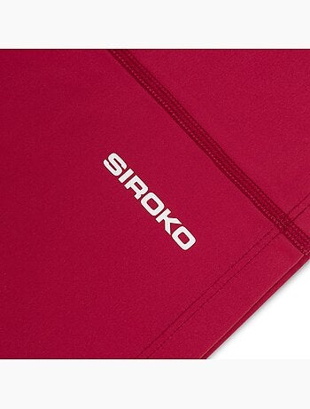 Braga cuello ciclismo hombre y mujer nw shield burgundy