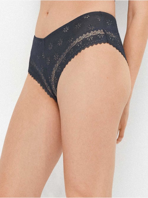 Braga culotte de encaje floral - Kiabi Braga culotte de encaje floral - Kiabi