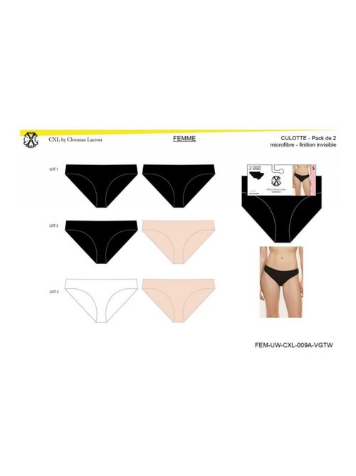 Braga CXL BY LACROIX - Pack de 6 - Kiabi