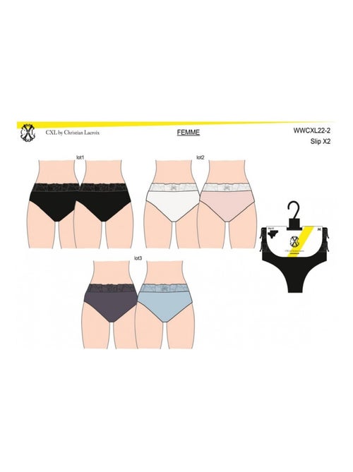 Braga CXL BY LACROIX X6 - Pack de 6 - Kiabi
