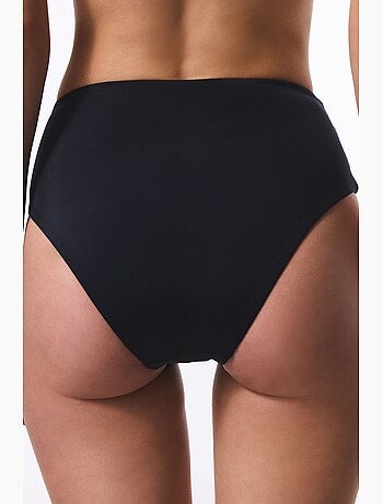 Braga de bikini alta fruncida penti