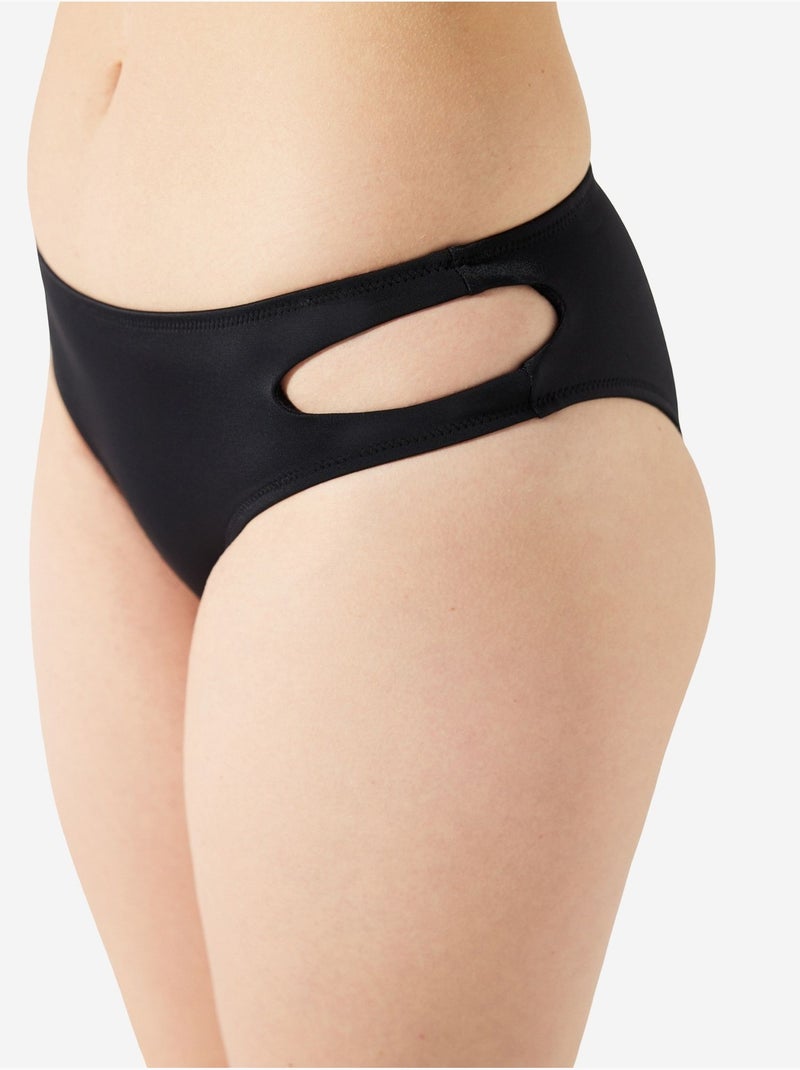 Braga de bikini basic con detalle recortado penti Negro - Kiabi