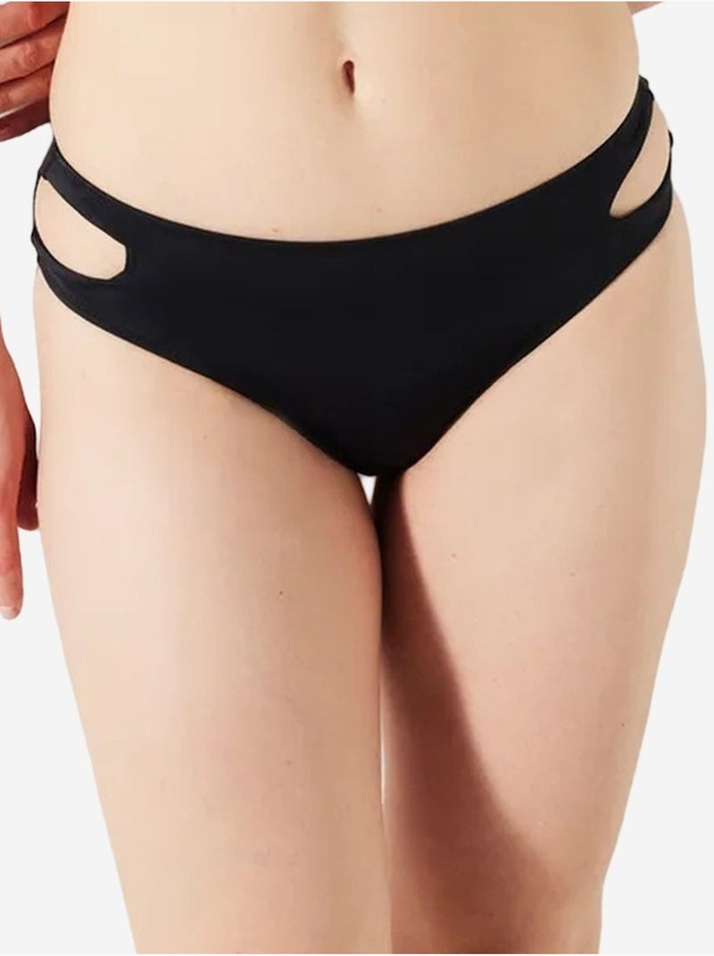 Braga de bikini basic con detalle recortado penti Negro - Kiabi