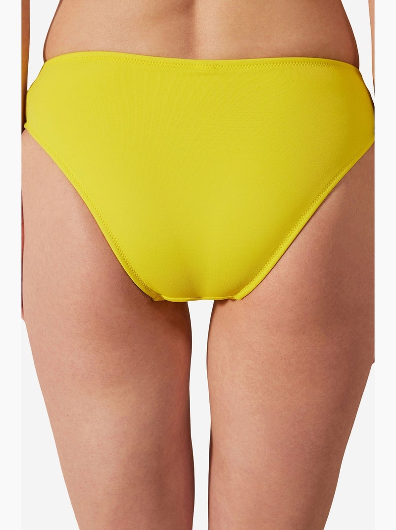 Braga de bikini basic cut penti Amarillo limón - Kiabi