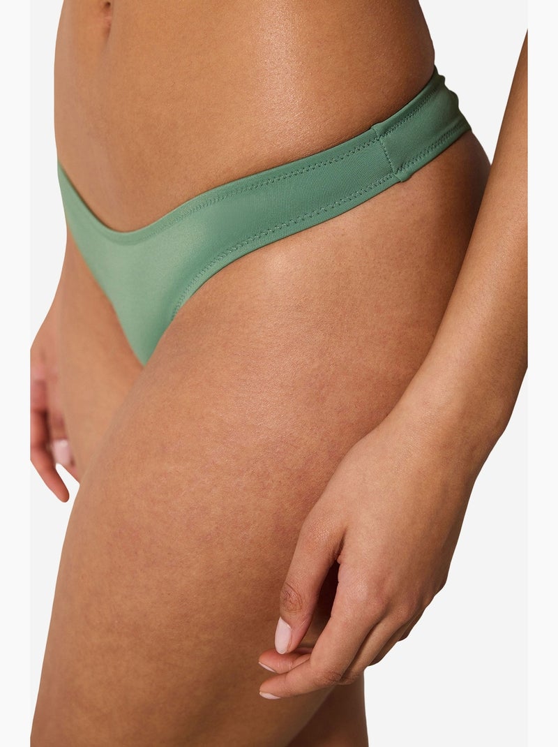 Braga de bikini cheeky mujer penti Verde - Kiabi