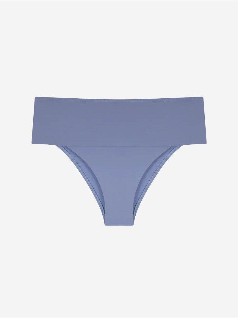Braga de bikini clean vintage de talle alto penti Azul - Kiabi