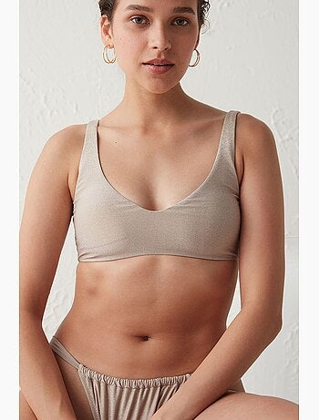 Braga de bikini con lateral brillante penti