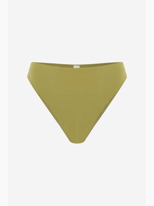 Braga de bikini de tiro alto y corte alto en la pierna penti - Kiabi Braga de bikini de tiro alto y corte alto en la pierna penti - Kiabi