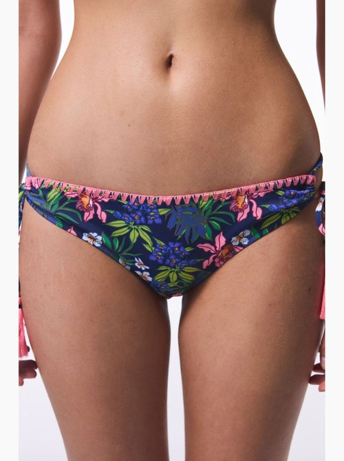 Braga de bikini floral ciele con detalle de aro penti - Kiabi