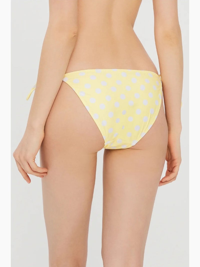 Braga de bikini mariposa penti Amarillo limón - Kiabi