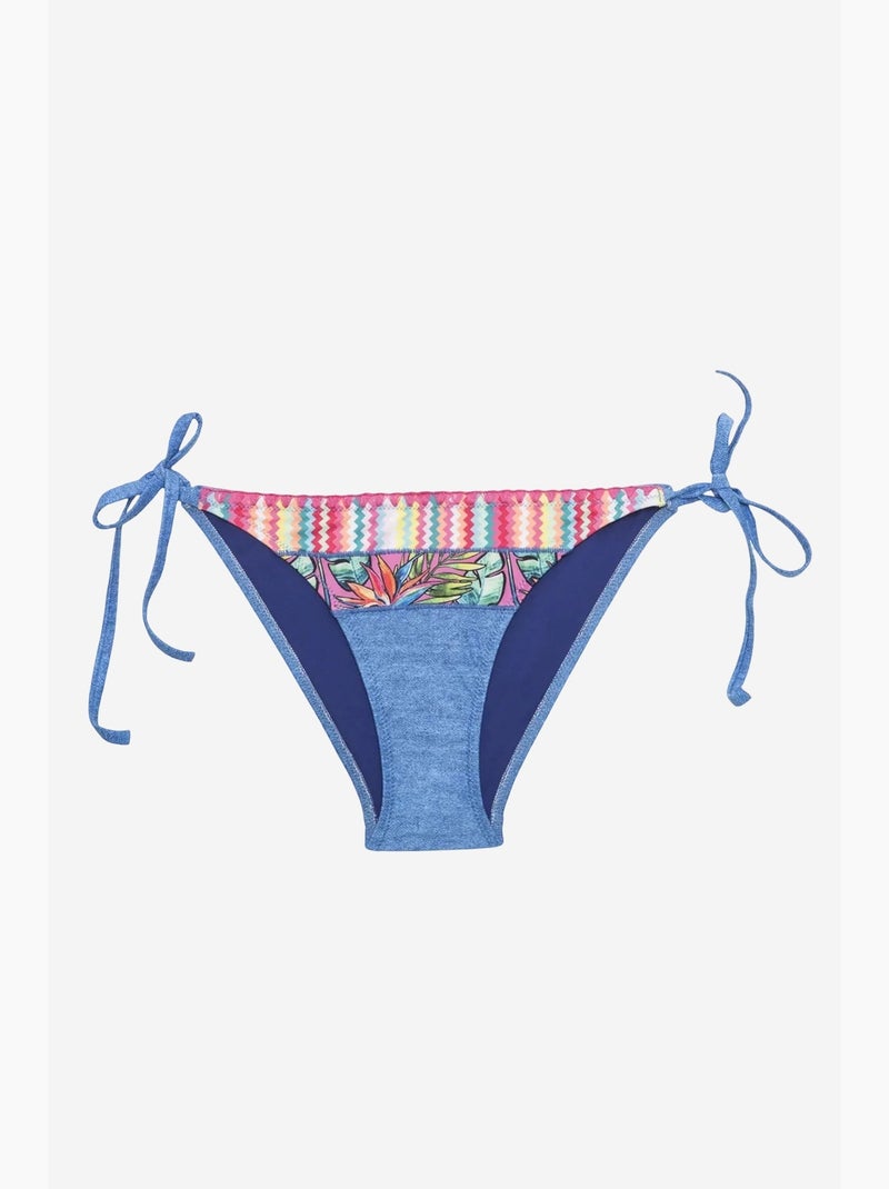 Braga de bikini mujer look penti Azul zafiro - Kiabi