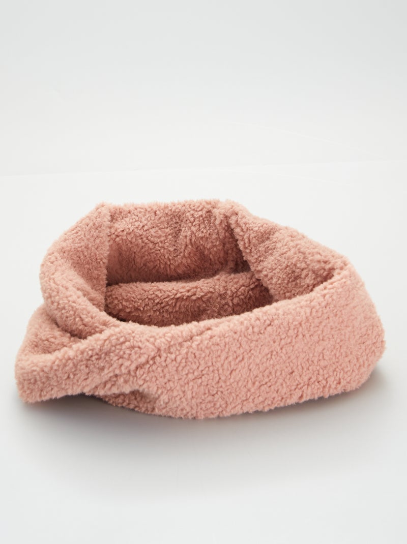 Braga de borreguito ROSA - Kiabi