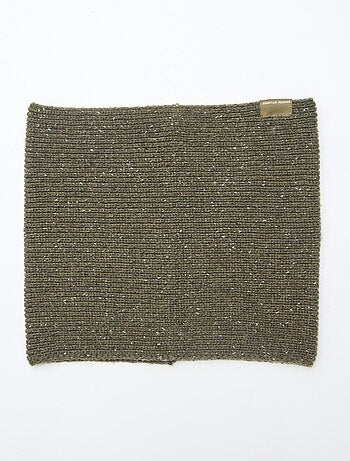 Braga de cuello de punto fantasía