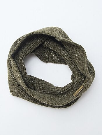 Braga de cuello de punto fantasía