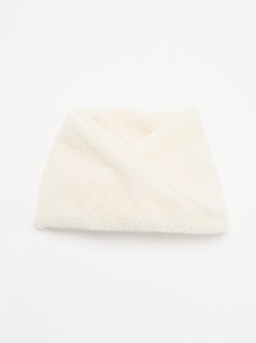 Braga de cuello efecto borreguito - Kiabi Braga de cuello efecto borreguito - Kiabi