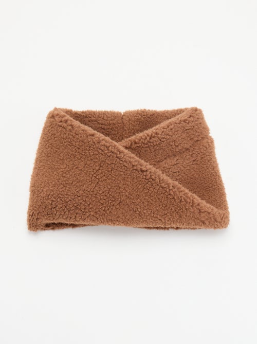 Braga de cuello efecto borreguito - Kiabi Braga de cuello efecto borreguito - Kiabi