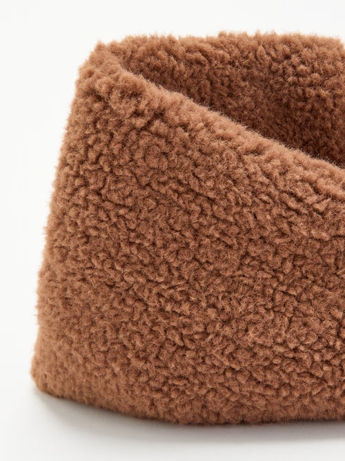 Braga de cuello efecto borreguito - Kiabi Braga de cuello efecto borreguito - Kiabi