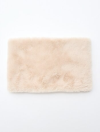 Braga de cuello efecto pelo