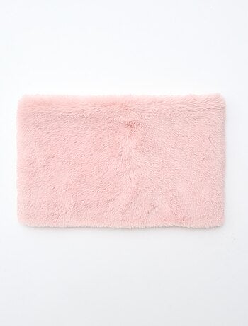 Braga de cuello efecto pelo