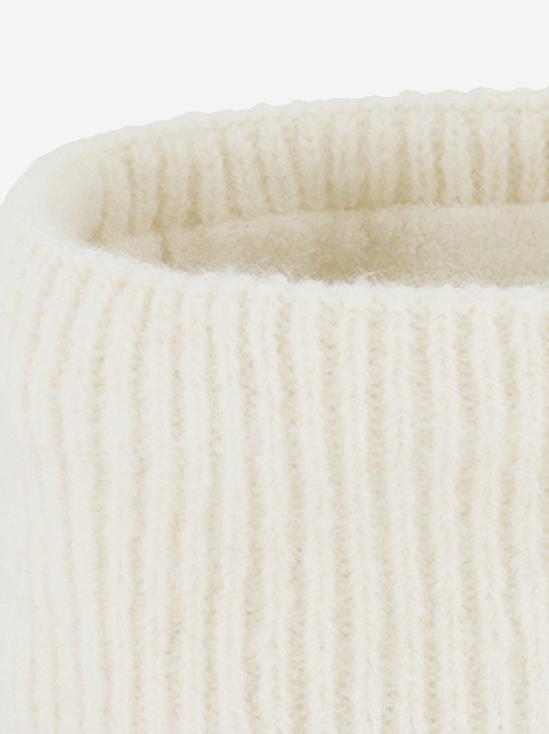 Braga de cuello forrada de polar Beige - Kiabi