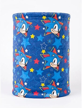 Braga de cuello infantil de poliéster sonic sega