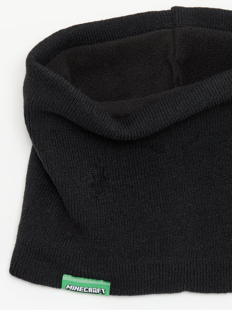 Braga de cuello 'Minecraft' Negro - Kiabi