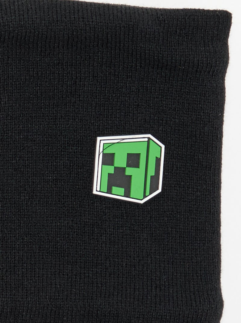 Braga de cuello 'Minecraft' Negro - Kiabi