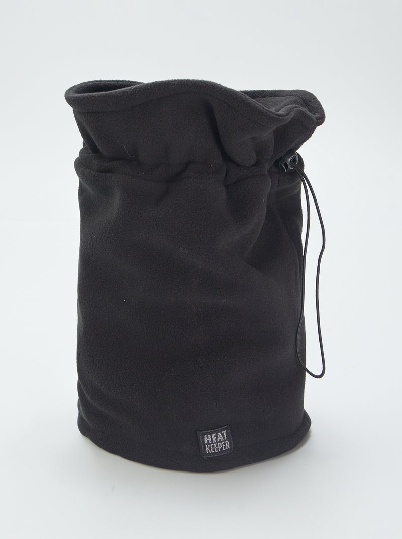 Braga de tejido polar NEGRO - Kiabi