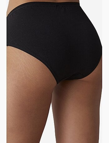 Braga de tiro alto fresh basic cover de algodón penti