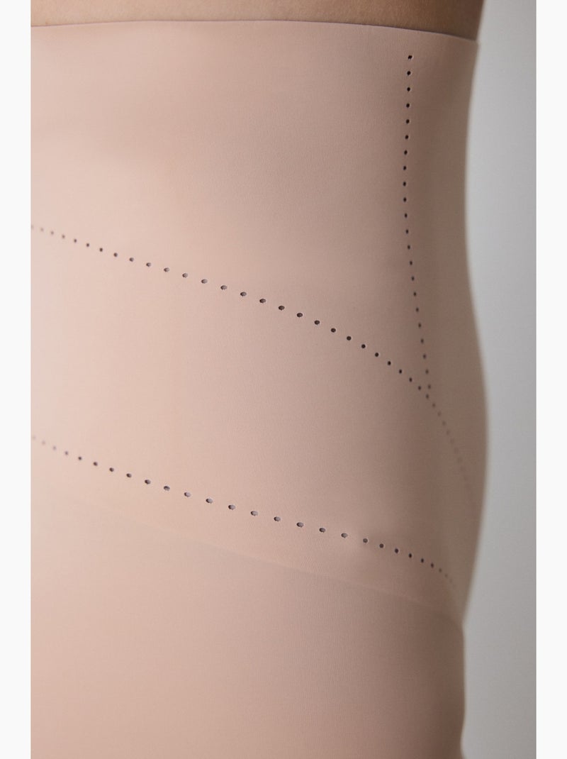 Braga faja alta ligera invisible penti Beige arcilla - Kiabi