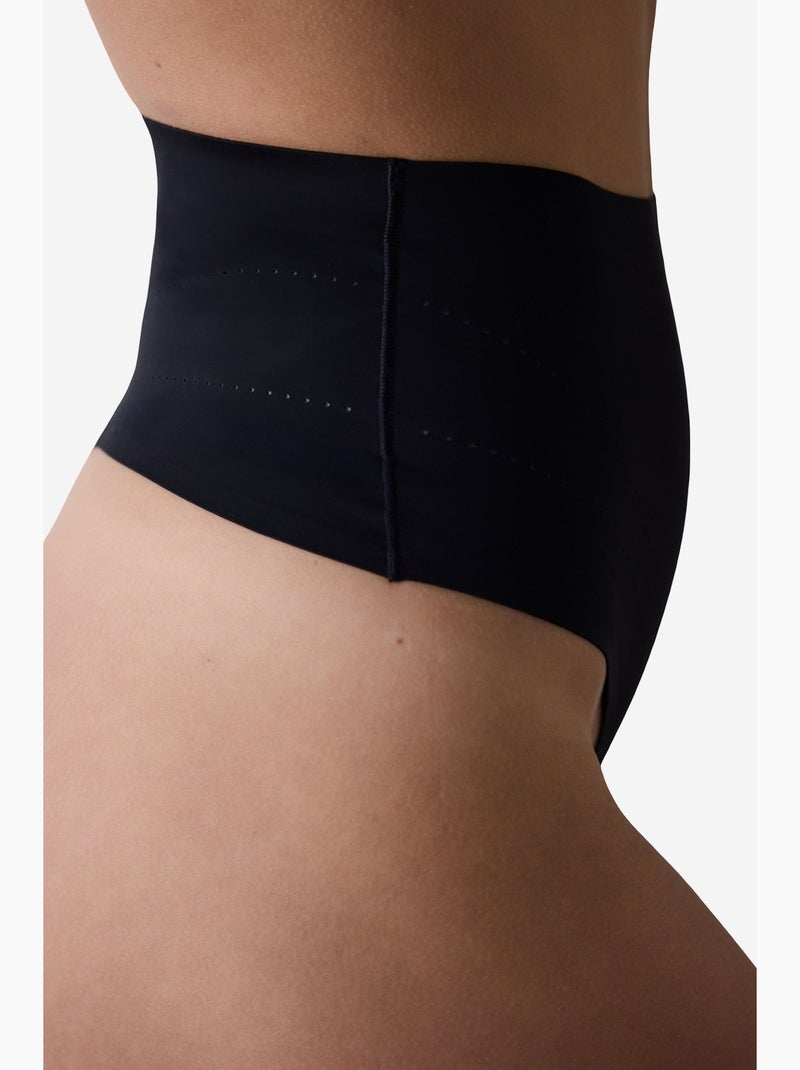Braga faja alta ligera invisible penti Negro - Kiabi