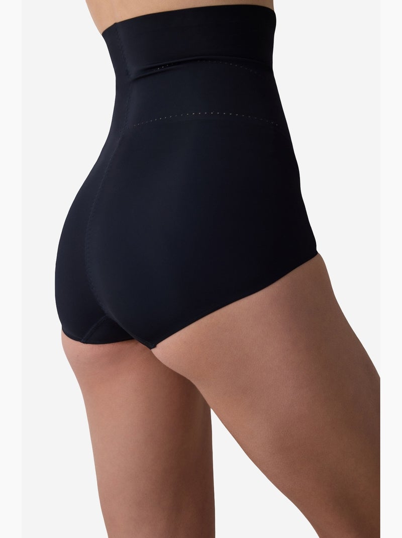Braga faja alta ligera invisible penti Negro - Kiabi