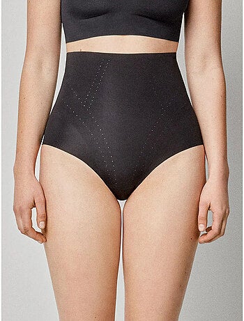 Braga faja reductora alta, con refuerzo extra control, de microfibra