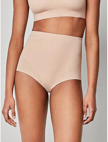 Braga faja reductora alta, con refuerzo extra control, de microfibra