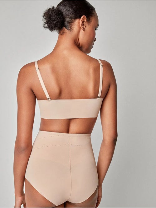 Braga faja reductora alta, con refuerzo extra control, de microfibra - Kiabi