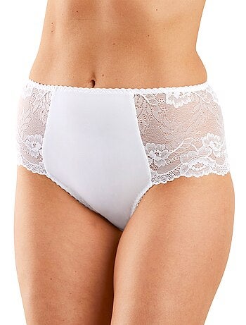 Braga maxi de malla y encaje - Afibel