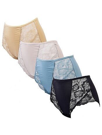 Braga Microfibra TRESS Encaje - Pack de 4