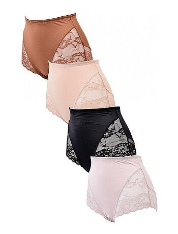 Braga Microfibra TRESS Encaje - Pack de 4