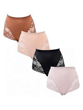 Braga Microfibra TRESS Encaje - Pack de 4