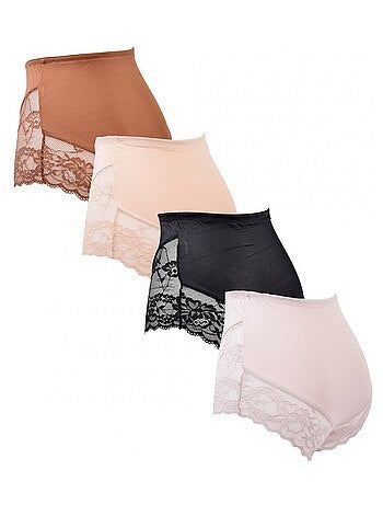 Braga Microfibra TRESS Encaje - Pack de 4