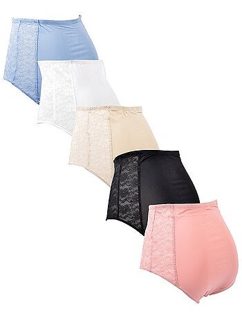 Braga Microfibra TRESS Encaje - Pack de 5