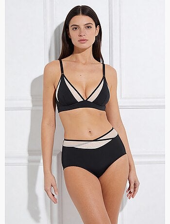 Braga midi talle normal tul y microfibra - Afibel
