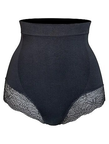 Braga moldeadora de encaje efecto vientre plano
